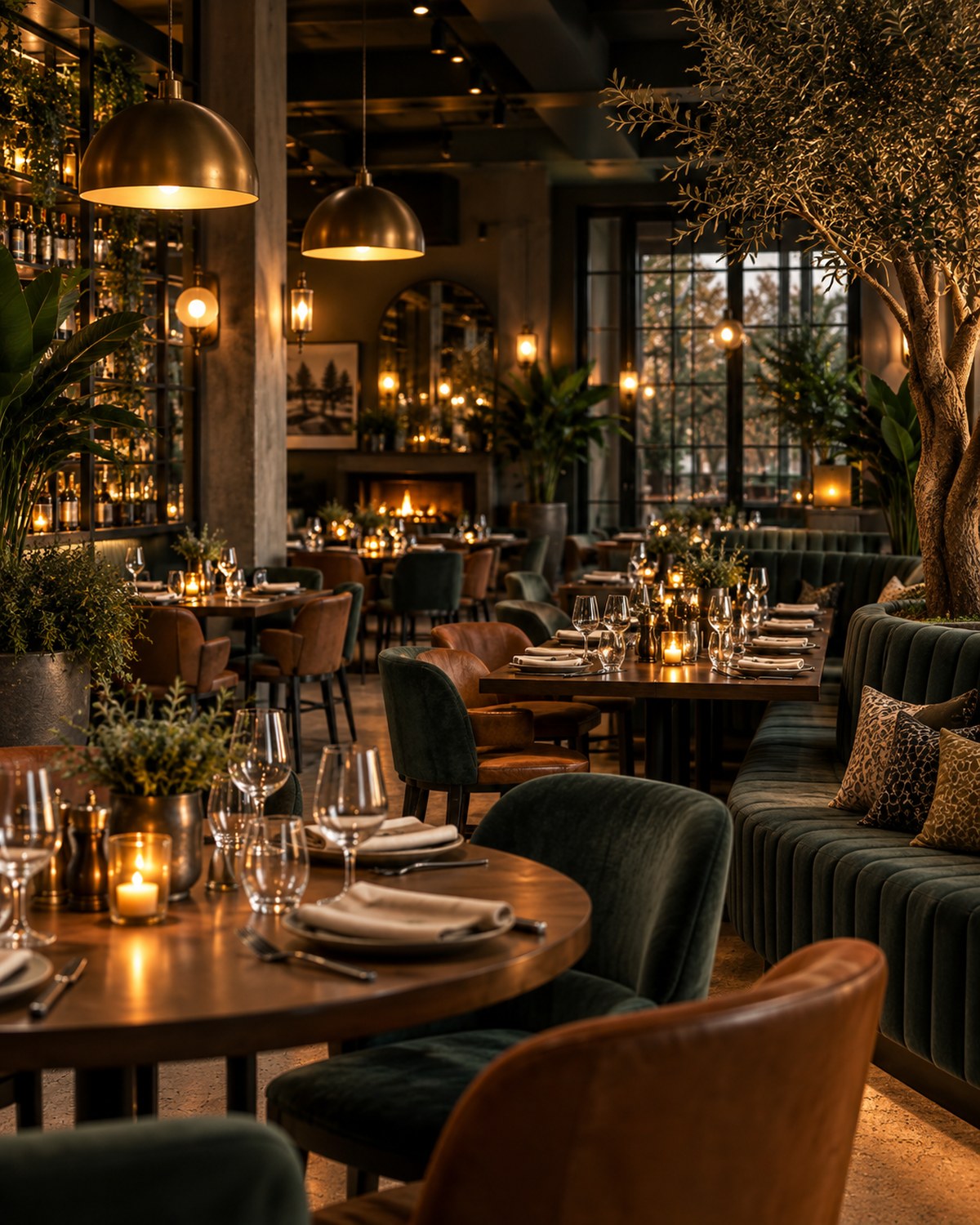 Copper & Vine Social House dining area